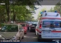 Arad: Maşinile parcate ilegal blochează accesul salvărilor
