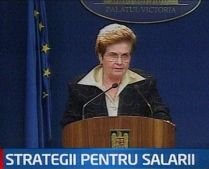 Mariana Câmpeanu: Legea salariilor ar putea fi definitivată la jumătatea lui 2009