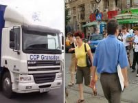 România protestelor: Şoferii de camioane şi pietonii se revoltă  