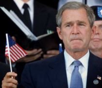 George Bush se ascunde în ziua alegerilor 