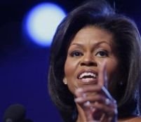 Michelle Obama, prima doamnă a Americii: Acum avem dreptul să visăm! (FOTO)