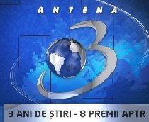 Antena 3 lider de audienţă în prime time pe nişa de ştiri