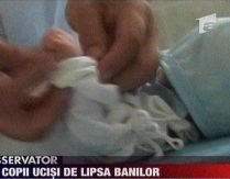 2500 de nou-născuţi mor anual în România pentru că statul asigură numai 10% din tratamentul necesar