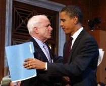 McCain s-a întâlnit cu Obama şi promite să îl ajute în lansarea ?unei noi ere a reformei?