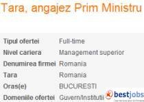Campanie electorală la mişto: România caută prim-ministru pe BestJobs.ro