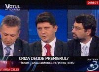 Ştirea Zilei: Criza decide premierul?