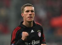 Lucas Podolski va fi apt pentru meciul cu Steaua