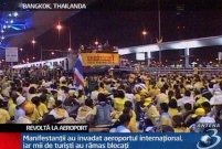 Aeroportul internaţional din Bangkok, ocupat de demonstranţi. 3000 de turişti sunt blocaţi