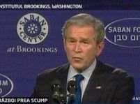 George W. Bush: ?Războiul din Irak a fost mai lung şi mai costisitor decât mă aşteptam?