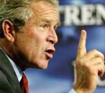 Bush: Cred în evoluţie şi în Dumnezeu, dar nu sunt sigur că a votat pentru mine ca preşedinte
