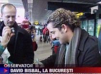David Bisbal a ajuns în România. Artistul va concerta joi, la Sala Palatului
