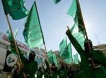 Miting de susţinere a grupării Hamas, organizat în Gaza