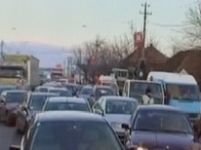 Protestele faţă de triplarea taxei auto au continuat duminică la Timişoara