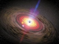 O gaură neagră de dimensiuni gigantice, analizată în premieră de astronomi