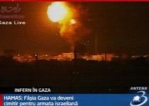 Trupele terestre israeliene au înconjurat Fâşia Gaza