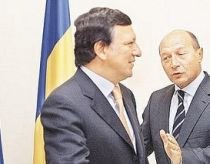 Băsescu şi Boc se întâlnesc luni cu preşedintele Comisiei Europene, José Manuel Barroso