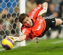 Iker Casillas, cel mai bun portar al lumii în 2008