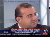 Claudiu Săftoiu, fostul director SIE: Băsescu ştia ce discută Iliescu şi Geoană