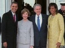 George Bush a părăsit Casa Albă, pentru totdeauna (VIDEO)