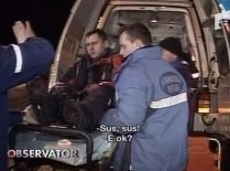 Un turist ucrainean, recuperat de salvamontiştii din Braşov, după ce şi-a rupt piciorul la schi în Postăvaru