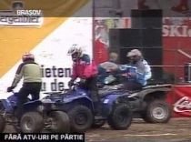 Din februarie, turiştii nu mai au voie cu ATV-uri şi snowmobile pe pârtiile din Poiana Braşov
