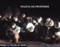 Focuri de armă la frontieră. 25 de asiatici au încercat să pătrundă fraudulos în România