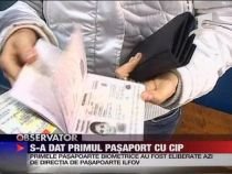 A fost eliberat primul paşaport biometric românesc. Continuă polemica "numărul diavolului" 
