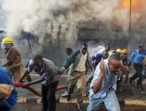 110 morţi în Kenia, după explozia unei cisterne cu petrol