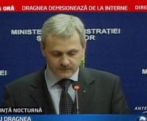 Ministrul de Interne, Liviu Dragnea, a demisionat. Motivul oficial: bugetul MAI. Neoficial: tensiuni cu PSD şi PDL