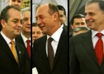 Întâlnire Băsescu-Boc-Geoană pe tema şefiei MAI. Geoană: Deciziile încă nu au fost luate
