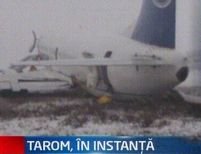 TAROM a câştigat procesul cu pasagerii aeronavei care a lovit o maşină în timpul decolării