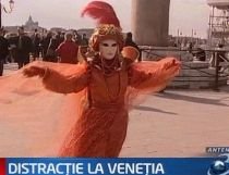 Aproape un milion de turişti sunt aşteptaţi, de luni, la carnavalul de la Veneţia