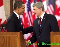 Barack Obama a efectuat, în Canada, prima sa vizită externă în calitate de preşedinte