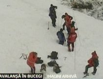 Un tânăr, găsit mort după ce a fost surprins de o avalanşă în Bucegi