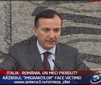 Franco Frattini: Cetăţenii români din Italia au aceleaşi drepturi dar şi aceleaşi îndatoriri ca italienii