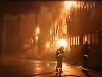 Incendiu puternic, izbucnit la un restaurant din Capitală