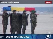 Trupul militarului român ucis în Afganistan a fost adus în ţară
