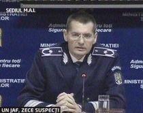 Poliţia are 10 suspecţi în cazul jafului de la Banca Transilvania din Cluj