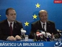 Traian Băsescu la Bruxelles: BEI garantează României un miliard de euro anual