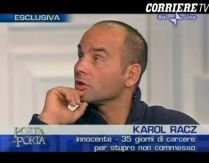 Karol Racz, românul acuzat de viol în Italia, erou de televiziune după ce probele ADN l-au absolvit de vină