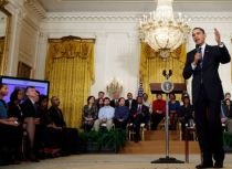 Dezbaterea online a lui Obama: de la marijuana la meningită (VIDEO)

