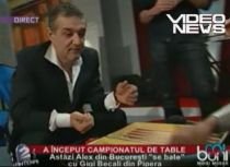 Gigi Becali a jucat table în direct la Antena 2 şi a devenit campion ZUprem (VIDEO)