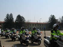 Instrucţie a poliţiştilor motociclişti români, pe ritmuri franceze (FOTO)