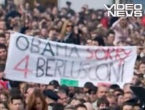 Studenţii italieni, jenaţi de purtarea lui Berlusconi. Tinerii se scuză în numele premierului (VIDEO)
