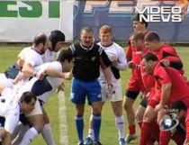 Suspendări de doar 10 etape pentru rugbiştii bătăuşi de la Dinamo şi Farul (VIDEO)