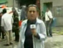 Reporter surprins de o explozie puternică, în timpul unei transmisiuni în direct (VIDEO)