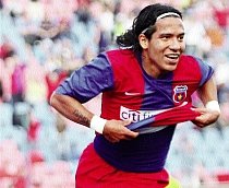 "Starul" Dayro Moreno, lăsat acasă de Lăcătuş pentru meciul cu Gaz Metan
