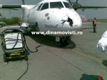 Avionul care transporta echipa Dinamo a lovit o barză (FOTO)