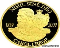 Monedele din aur bătute de BNR în cinstea lui Carol I, vândute pe eBay la preţ dublu