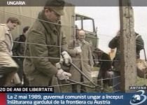 20 de ani de la demolarea gardului de sârmă ghimpată dintre Ungaria şi Austria (VIDEO)